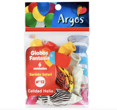 Globos Surtidos 12 unidades Argo Globos Surtidos 12 unidades Argo