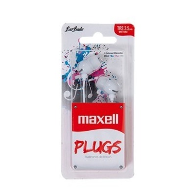 AUDIFONOS MAXELL PLUGS IN-225