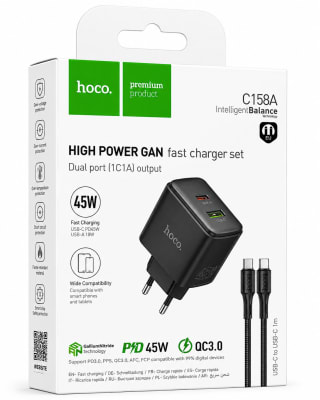 Cargador Hoco C158A Tipo C