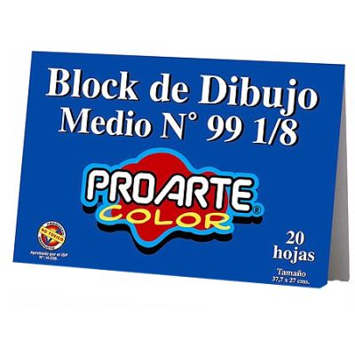 Block dibujo Proarte1
