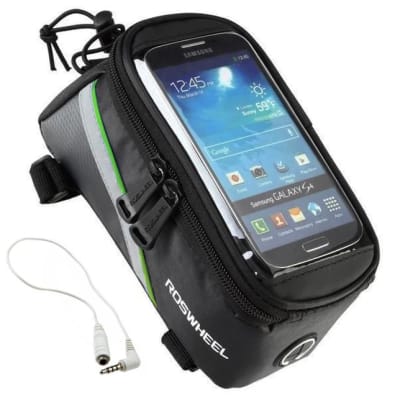 Bolso Bicicleta + Plug 3,5 mm audio Roshwheel Bolso Bicicleta + Plug 3,5 mm audio Roshwheel