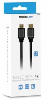 Cable HDMI 4K 1.5 metros Tecnolab1