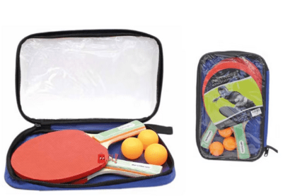 Set Paletas + Pelotas de Ping Pong