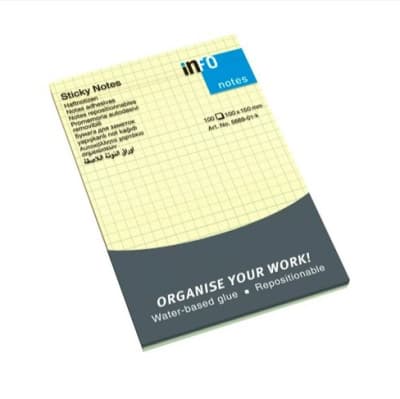 Notas Adhesivas Cuadros 100 Hojas1