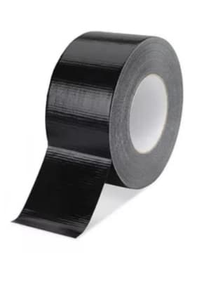 Cinta Multiuso Duct Tape 4.8cm x 9mts. Negro