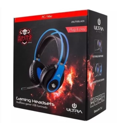 Audifono Gamer Ultra Retroiluminado