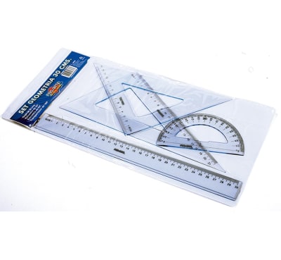 Set Geometria 4 Piezas PROARTE