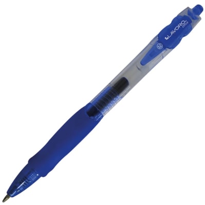 Lapiz Gel Retractil 0.7  Lavoro Azul