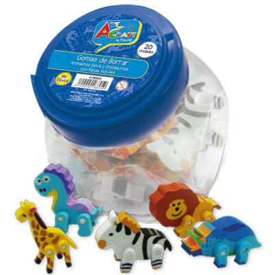 Goma Borrar Animales Art And Craft