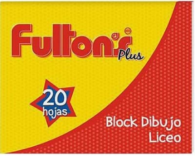 Block Dibujo Liceo Fultons