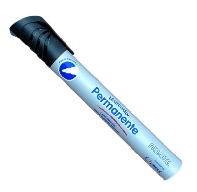 Marcador Permanente Punta Redonda Proarte1