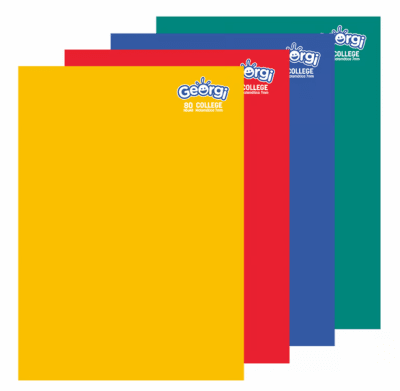 Cuaderno college matematica 7mm 80 hojas Georgi1