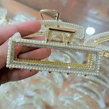 Ganchetas transparente