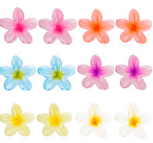 Mini Collet Elasticado flor