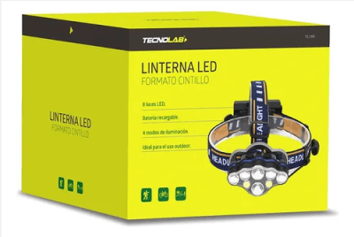 Linterna Tecnolab Led 8 Luces