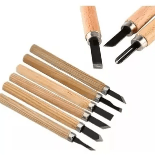 Set de gubias 6 piezas lavoro