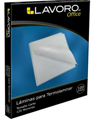 Resma hoja termolaminar Carta