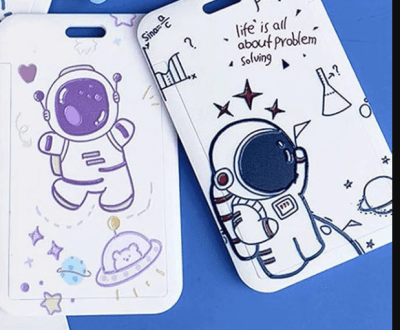 Porta Credencial Astronauta