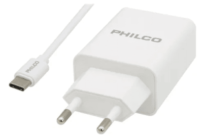 Cargador Philcp Tipo C a Tipo C QC621 20W