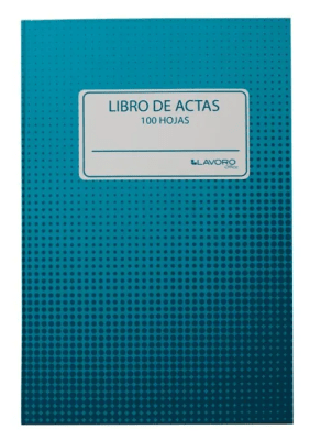 Libro de Actas 100 hjs Lavoro1