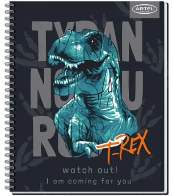 Cuaderno universitario Artel Dinosaurios