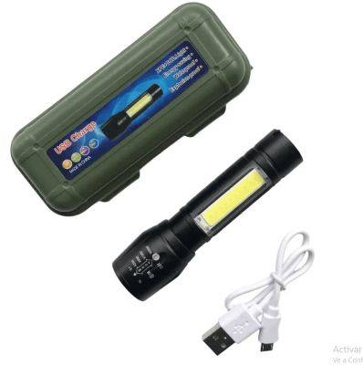 Mini Linterna Usb