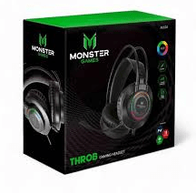AUDÍFONO GAMER MONSTER THROB1