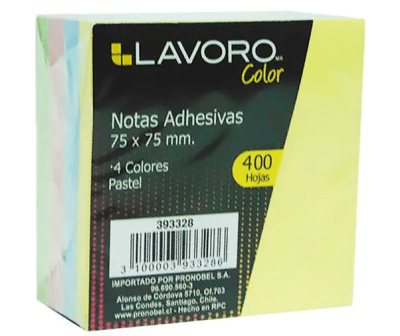 Notas Adhesivas 75x75 mm1