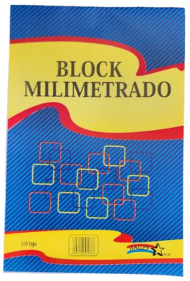 Block Milimetrado Halley 50 Hojas