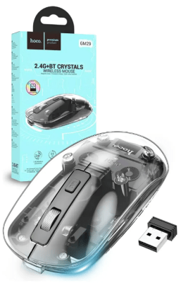 Mouse Hoco Transparente GM291