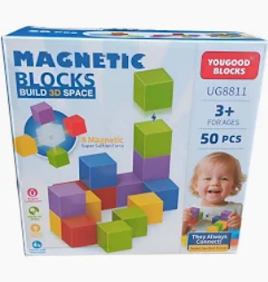 Bloques Magneticos 50  Pcs