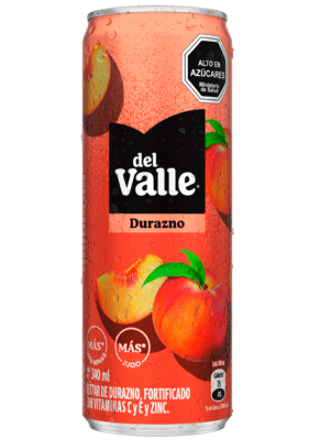 Nectar Del Valle Lata Durazno