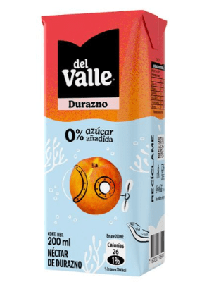 Jugo Del Valle Durazno Light 200ml