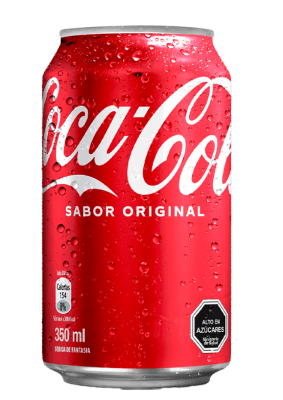 Coca Cola lata 350ml.