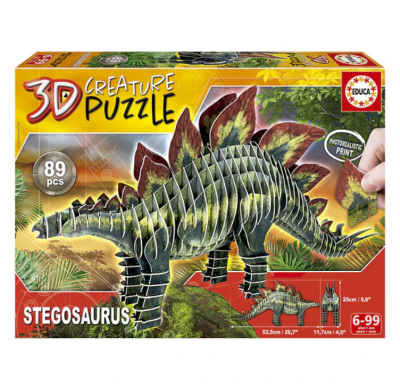 Puzzle Stegosaurus 3D