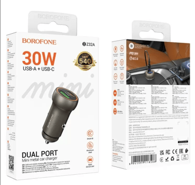 Cargador Auto Borofone bZ 32A