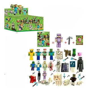 Mini Figuritas Sorpresa Minecraft