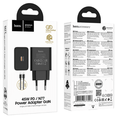 Adaptador Tipo C  hoco N77 45W