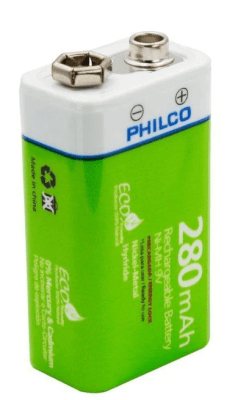 Bateria 9v Recargable PHLICO