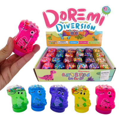 Slime Mini Dinosaurio