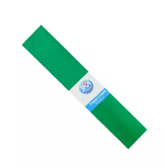 Papel crepe JM Import Verde