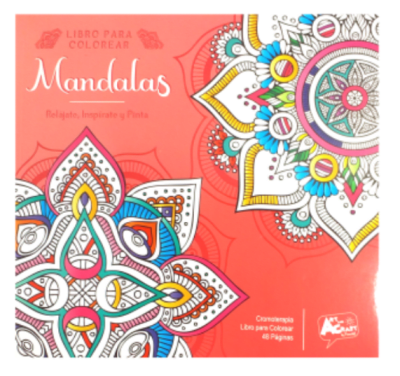 Libro Terapia Colorear Art & Craft