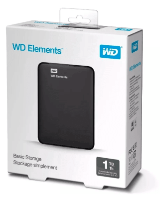 Disco Duro WD Elements 1TB Disco Duro WD Elements 1TB