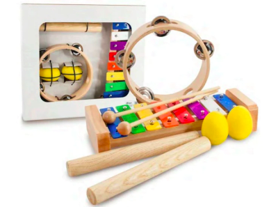 Set Percusion 4 Piezas Nutech Set Percusion 4 Piezas Nutech