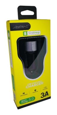 Cargador auto doble 3.0 Master G Cargador auto doble 3.0 Master G