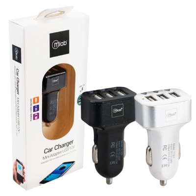 Adaptador Auto 3 USB mlab Adaptador Auto 3 USB mlab