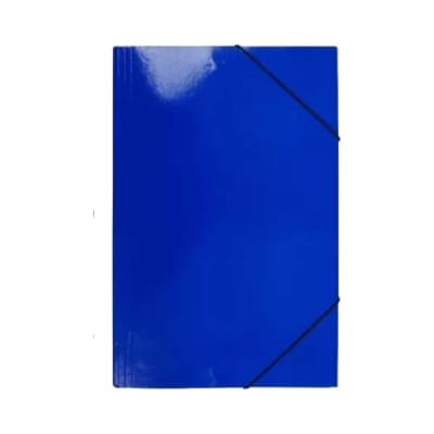 Carpeta con elastico Azul lavoro1
