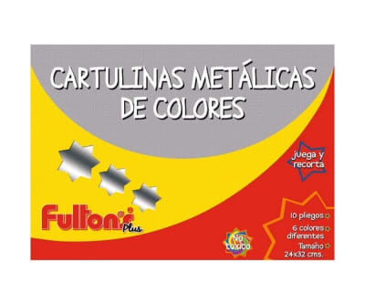 Sobre Cartulina Metalica Fultons
