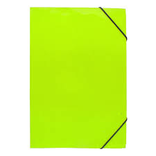 Carpeta con Elástico Verde Claro Inzunza