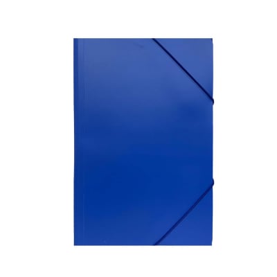 Carpeta con Elástico Azul Inzunza